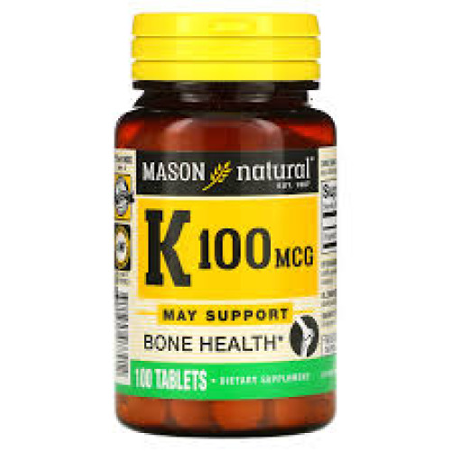 Mason Natural K100 MCG